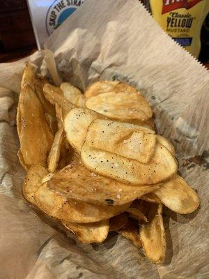 House made chips 10/10