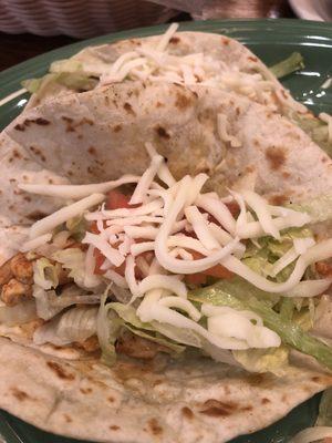 Chicken tacos