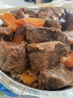 Hearty stew beef