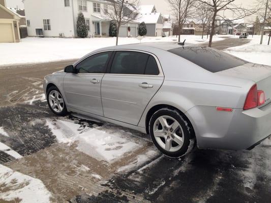 Hand washed, buffed, polished and waxed