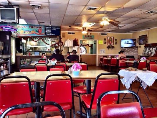 Inside - Taqueria Los Charros: Magnolia Park, Houston, TX