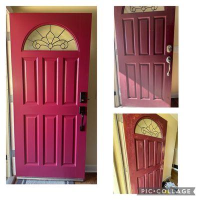 At painting by Juan we absolutely love painting doors. They are a stand alone part of your home that could make a big statement.