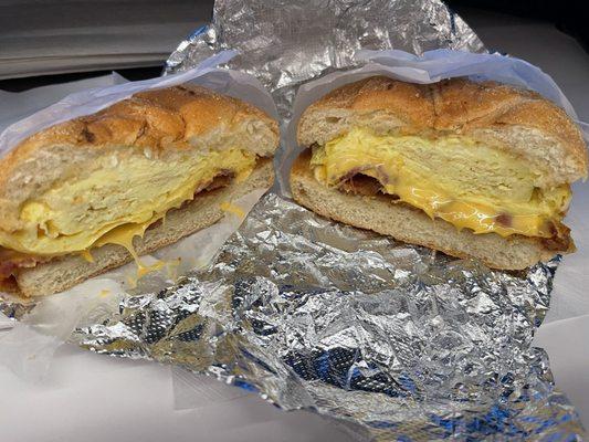 Bacon egg and cheese