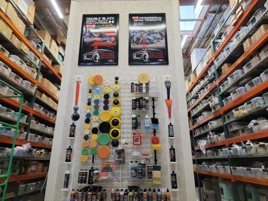 Variety of detailing supplies