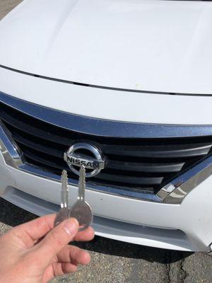 Nissan Versa 2014 Key Made