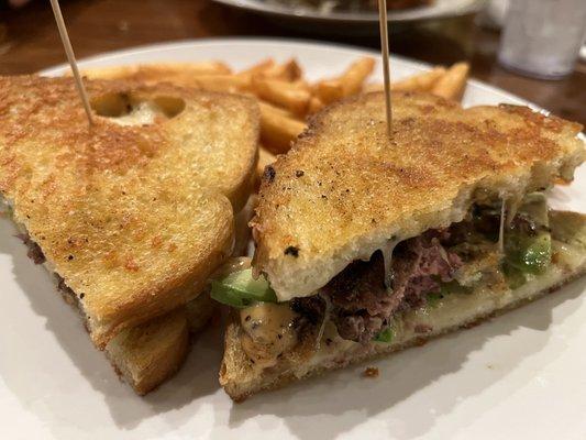 San Fran Burger! Sourdough, 1,000 Island, Avocado