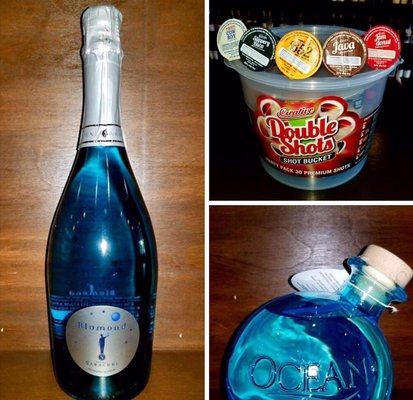 ~Memorial Day~
Blumond-The Italian Blue Sparkling wine

Bucket Shots-Perfect for any celebration!

Ocean Vodka-Smooth, Pure and Delicious