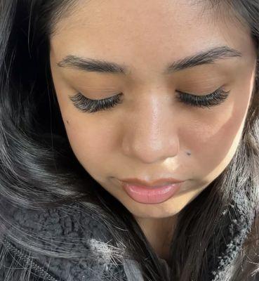 12-13 mm lashes + brow lamination