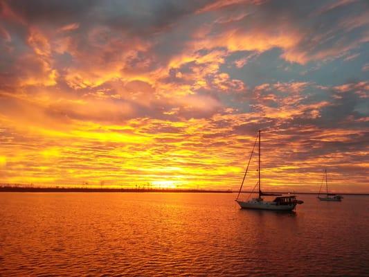 Amazing Sunsets on one of our Sunset Cruises