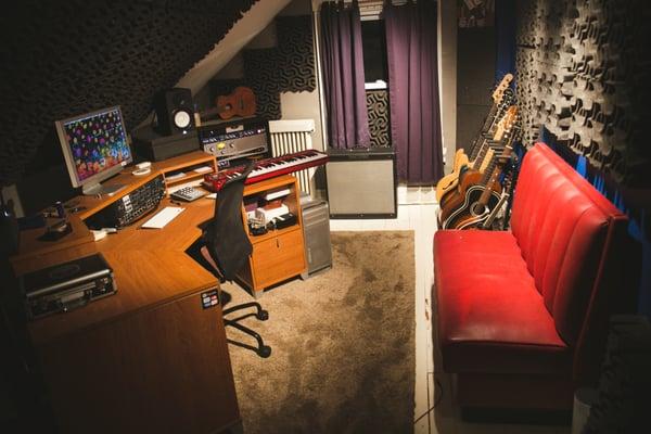 The studio at Freestone Media