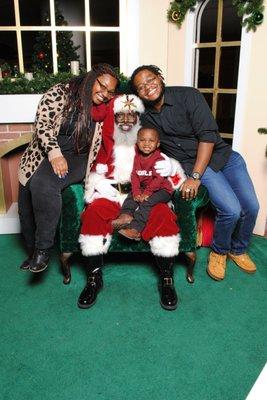 Our photos came out great. Taken at Greenbriar with Santa.