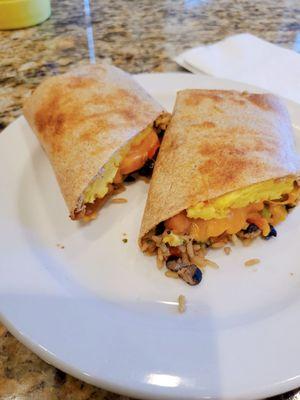 Breakfast burrito