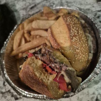 Steak panini