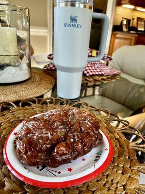 The best apple fritters on the Eastern Shore!!