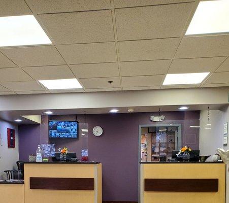 Front desk