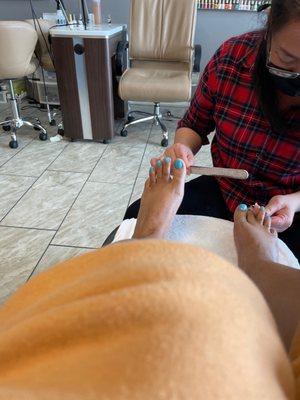 Spa pedicure