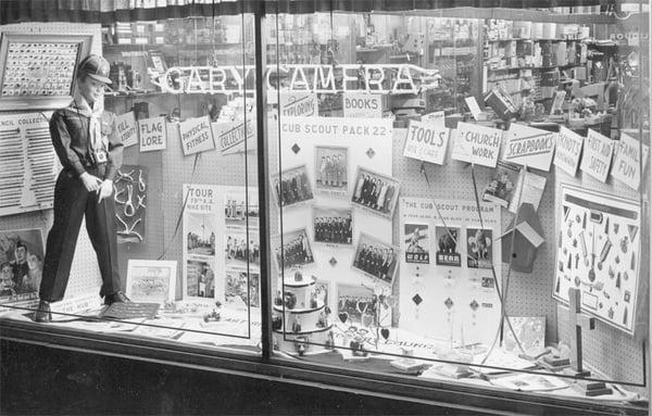 "Gary Camera during the 1940s in Downtown Gary, Indiana"