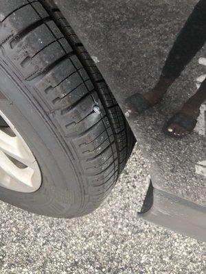 Nail in my tire