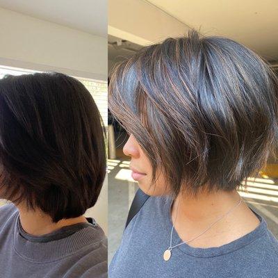 Haircut/highlights @maren.stylist