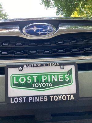 Lost Pines Toyota, pre-owned Subaru.