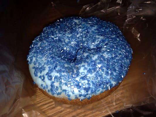 "Blue Raspberry Slurpee Donut" @ 7-Eleven - 6/9/16