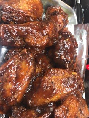 BBQ chicken wings