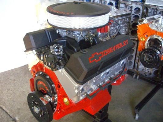 Our 383 Cubic Inch engine, produces 400+ horses.