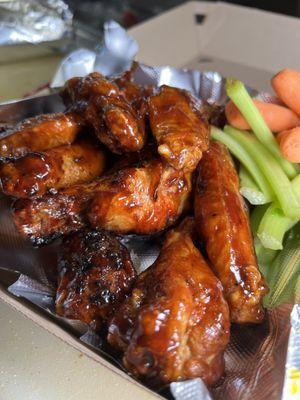 Honey BBQ Smoked Wings