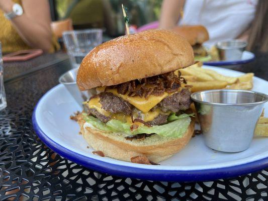 "A Burger" - special burger for Oakland Burger Tour