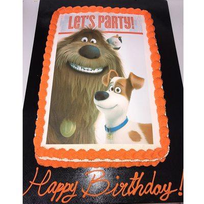 Secret Life of Pets Cake