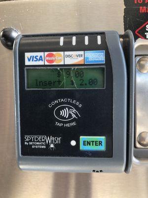 Sensitive card readers. If you don't swipe before trying tap to pay you might not get it to work