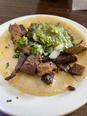 Lengua taco