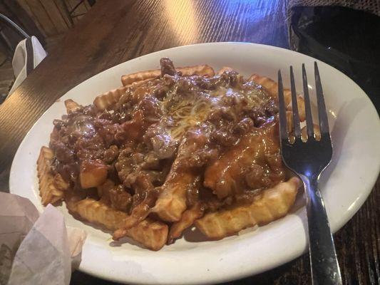 Chili cheese fries