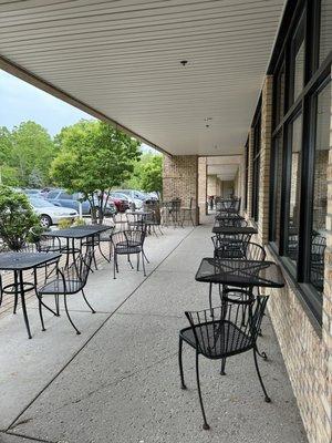 Outdoor seating