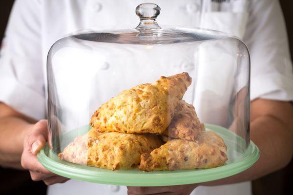 Gruyère Scallion Scones