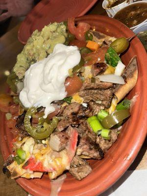 Fiesta Nachos w/ Steak