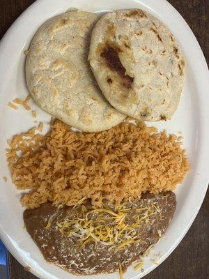 Pupusas combo