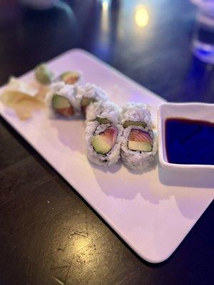 Salmon avocado roll