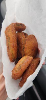 Breaded zucchini