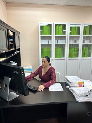 Sonia Surajbansi, Office Manager