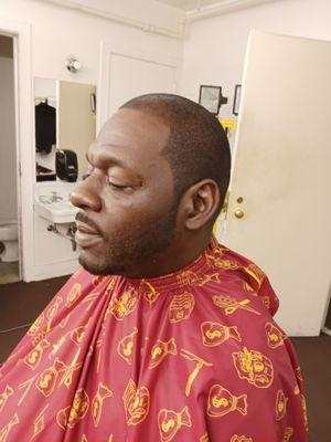 Ben Sutton at 51st & Cornell Barbershop