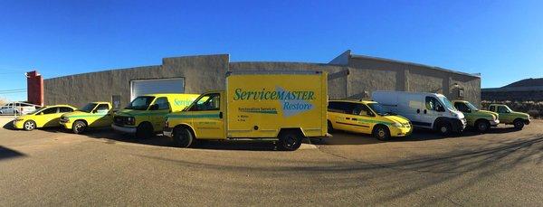 ServiceMaster vehicles