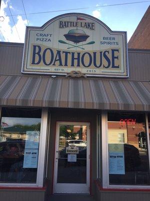 Cute new place on Main Street in Battle Lake "The Boathouse"