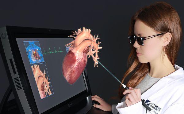 The Virtual Reality Lab offers an immersive experience with anatomy.
 *OC Campus Shown