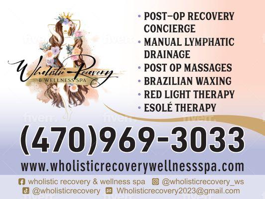 Wholistic Recovery & Wellness Spa