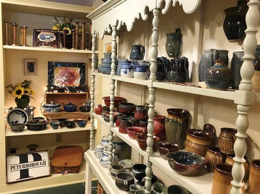 Artisan pottery is just one of the many "everyday goods" you'll find here.