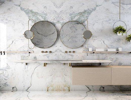 Introducing our Designers Choice slab collection, a beautiful collection of Marble Systems rare and unique natural stone slabs.