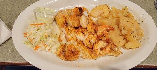 Cajun Fish platter