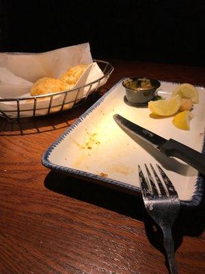 Cheddar Bay Biscuits (Half Dozen) Complimentary. I think. I hope...