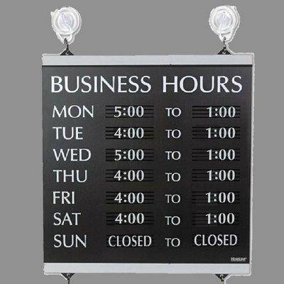 New post covid business hours.